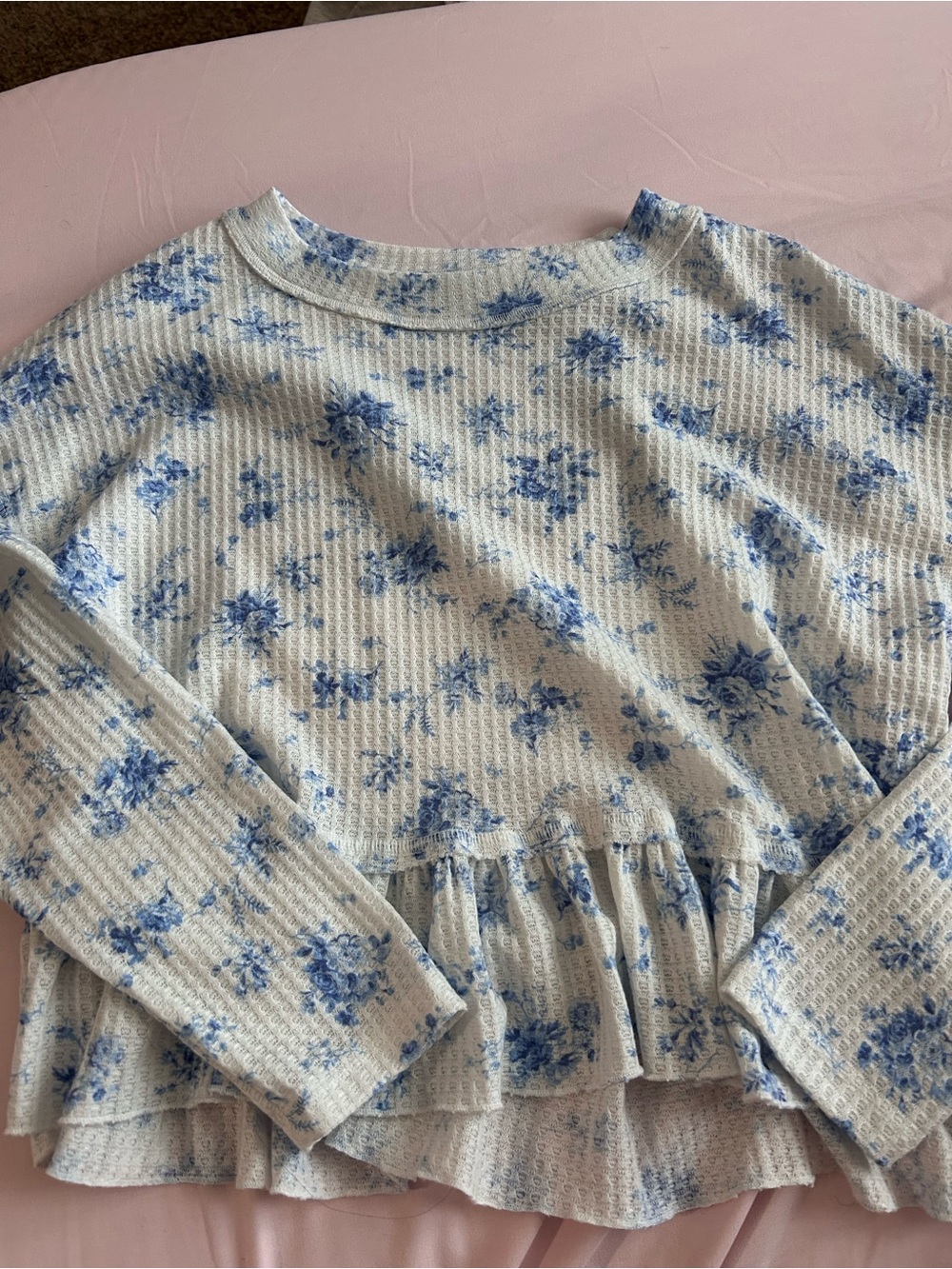 Altar’d state waffle knit top